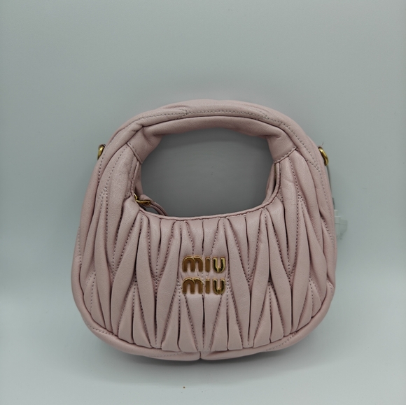 Miu Miu Handbags - Miu Miu Wander Handbag Mini Pink